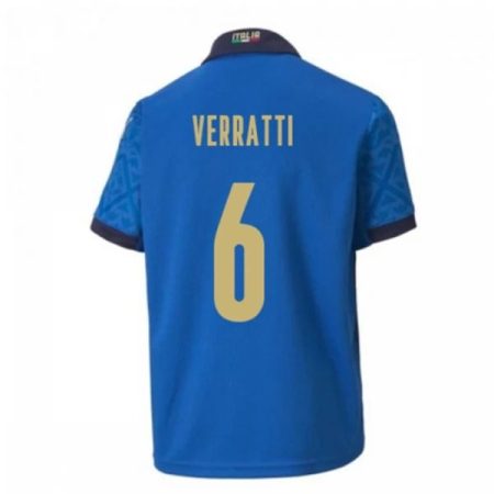 Camisolas de Futebol Itália Marco Verratti 6 Principal 2021